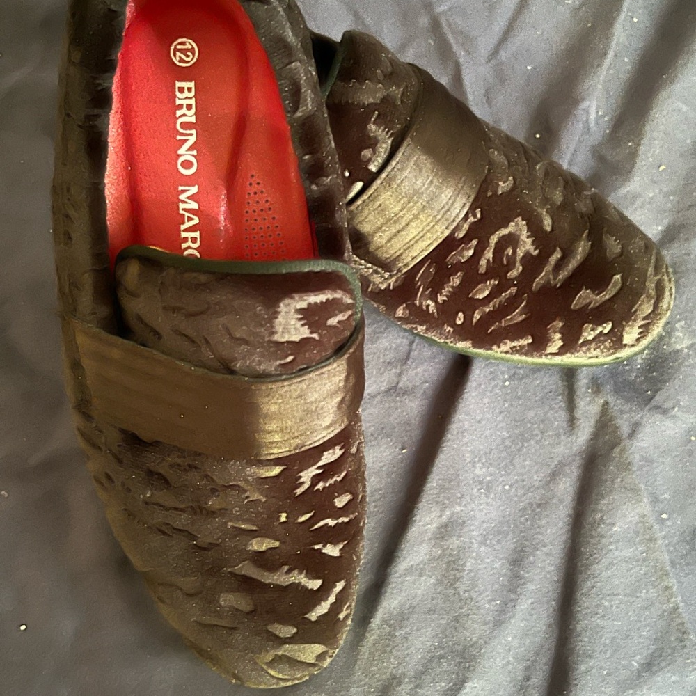 Brand New Boys formal dress tuxedo shoes size 12 - Picture 3 of 8
